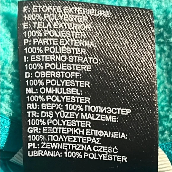 The North Face Teal Quarter-Zip Pullover Sz S Womens - Picture 10 of 13